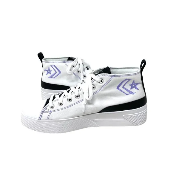 💖MEGA SALE💖Converse Shoes Men 171870C UNTITL3D CS MID White Black  Sneakers - Picture 7 of 11